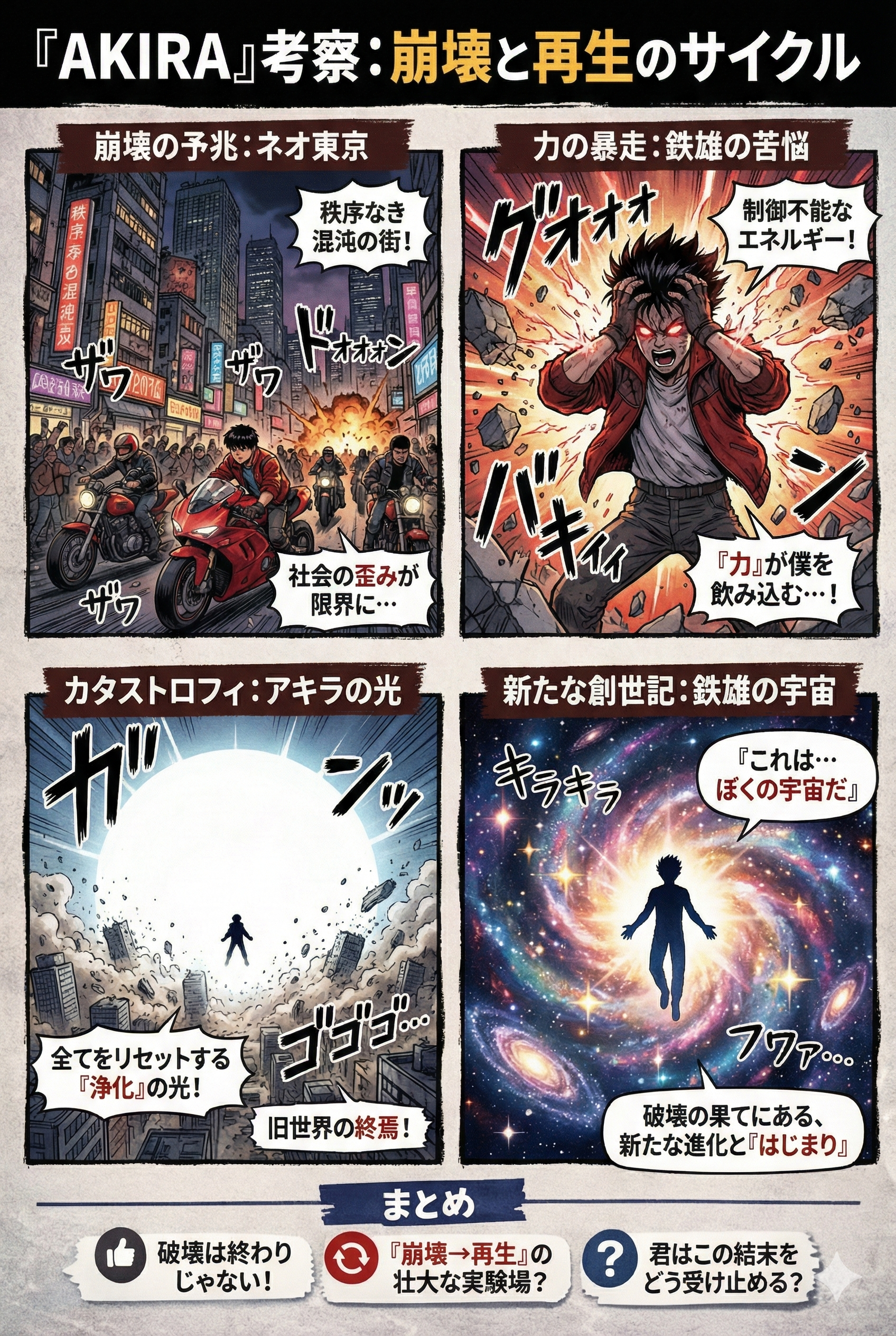 AKIRAの考察イラスト